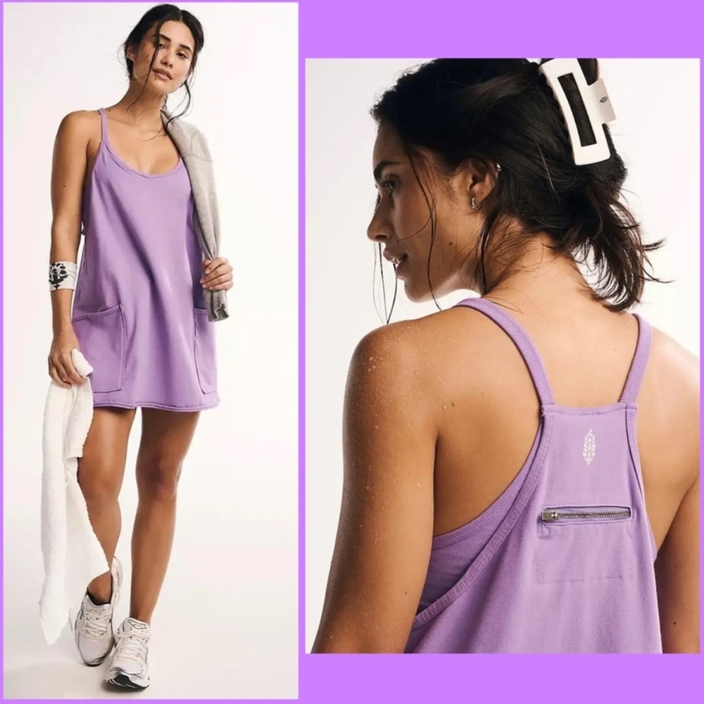 Free People Purple Jumpsuit